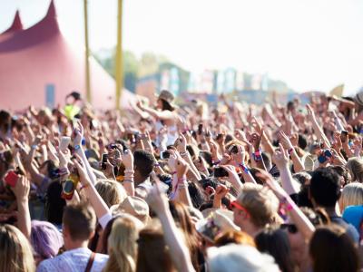 Publikum til festival